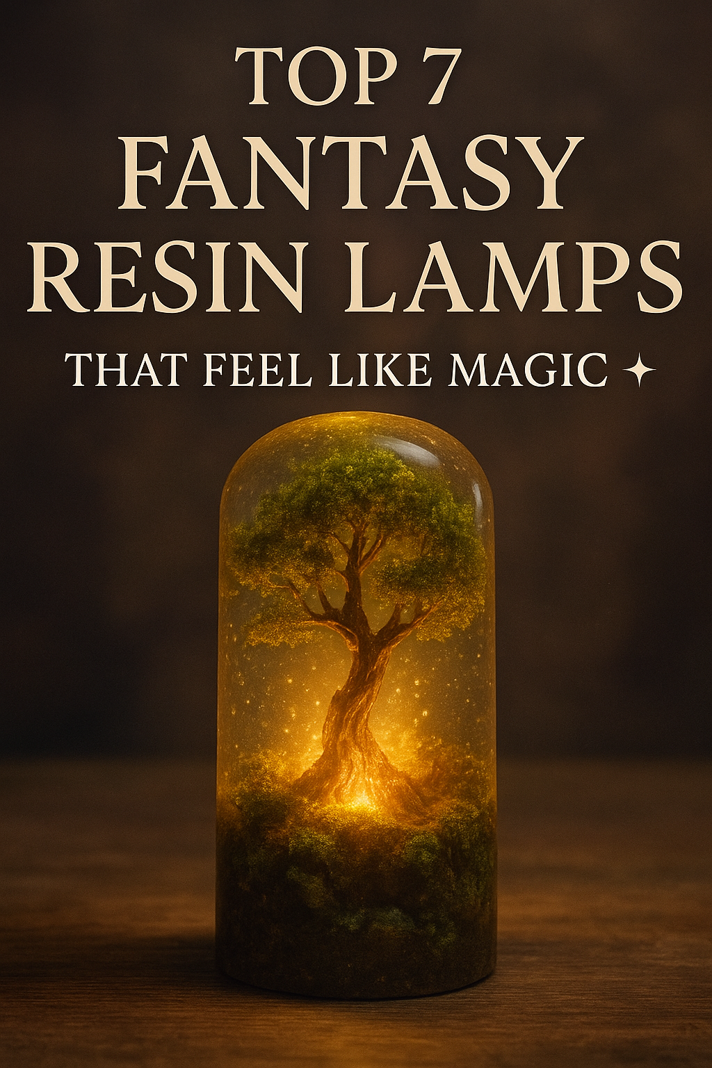 📝 Top 7 Fantasy Resin Lamps That Feel Like Magic
