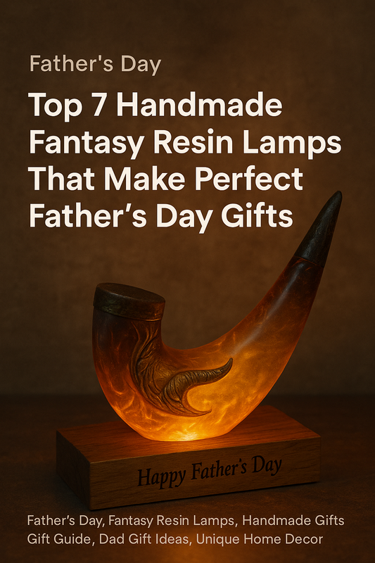Top 7 Handmade Fantasy Resin Lamps That Make Perfect Father’s Day Gifts