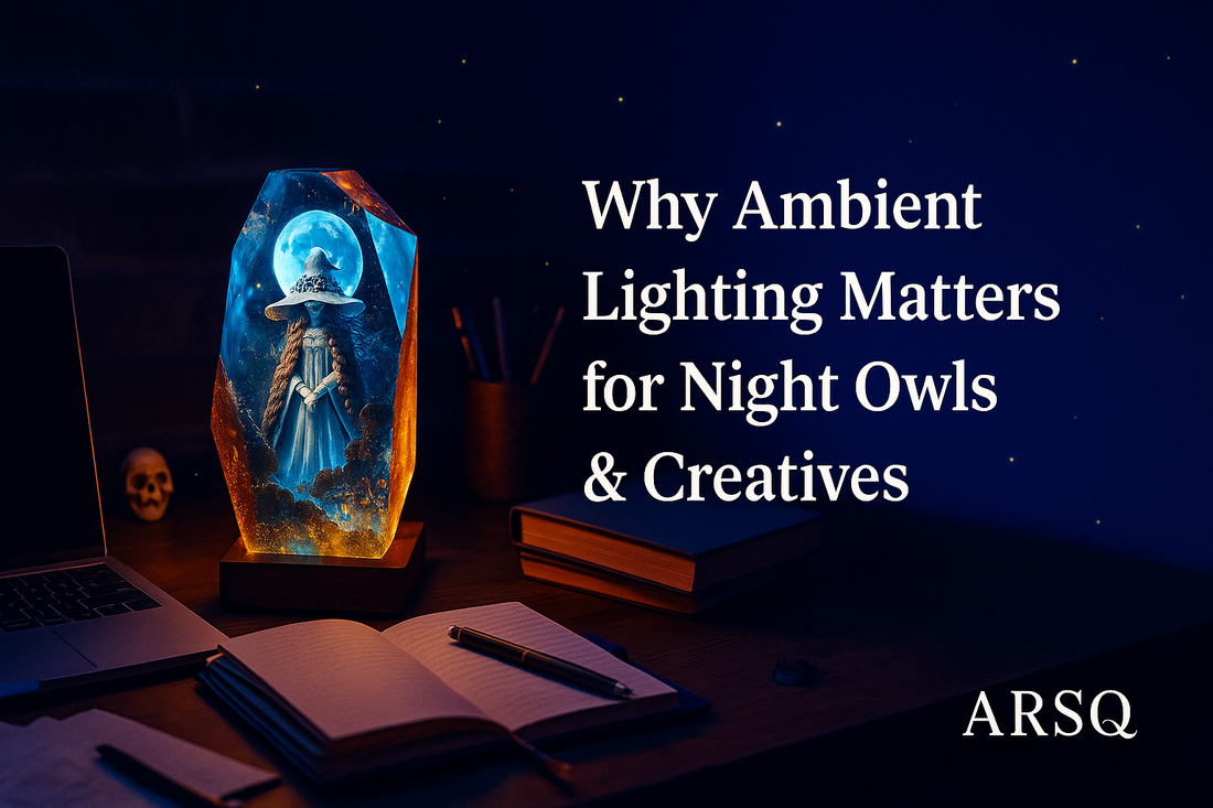Why Ambient Lighting Matters for Night Owls & Creatives | ArtFIGU