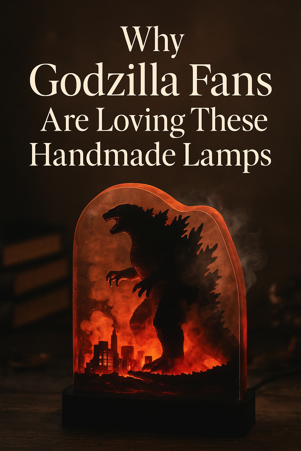 📝 Why Godzilla Fans Are Loving These Handmade Lamps