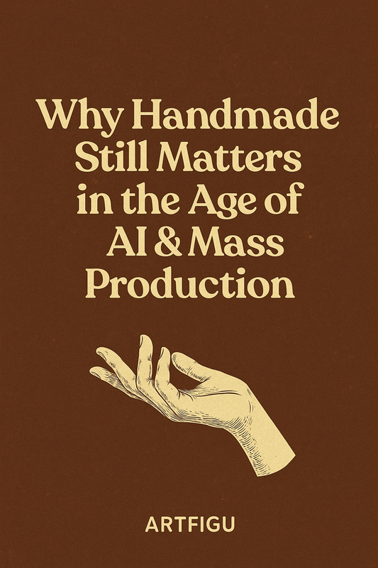 📝 Why Handmade Still Matters in the Age of AI & Mass Production
