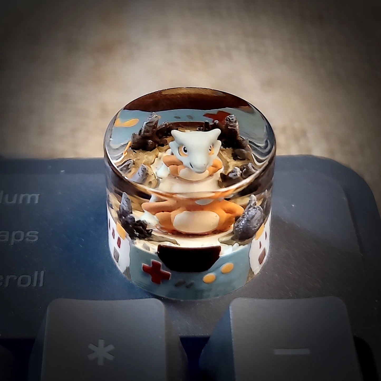 Pokemon Cubone Garagara Keyboard Knob Artisan Keycaps