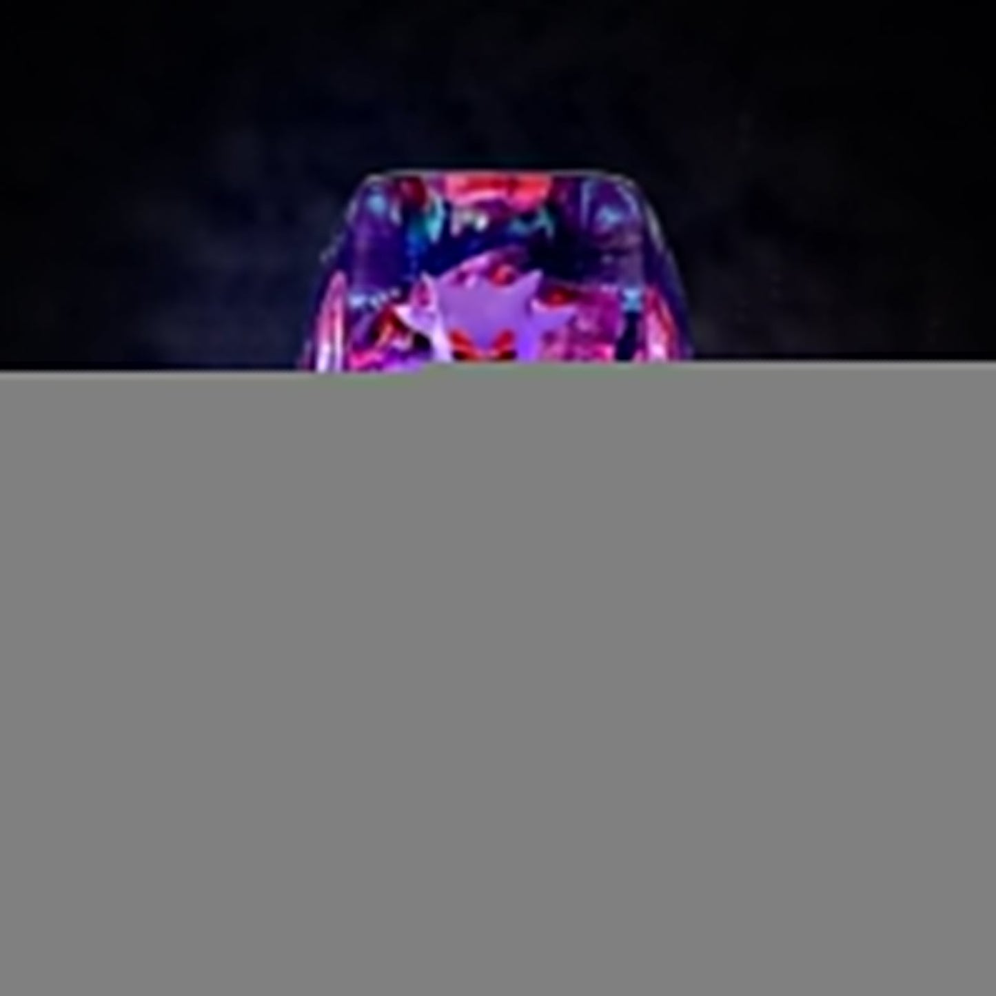 Pokemon Gengar Artisan Keycaps