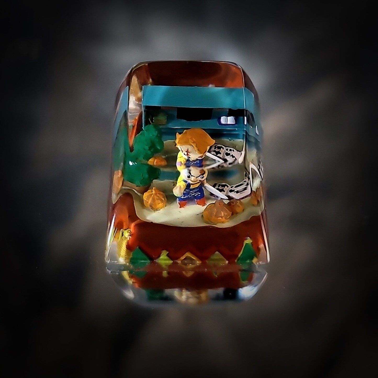 Chucky Halloween Artisan Keycaps Epoxy Resin - ArtFIGU