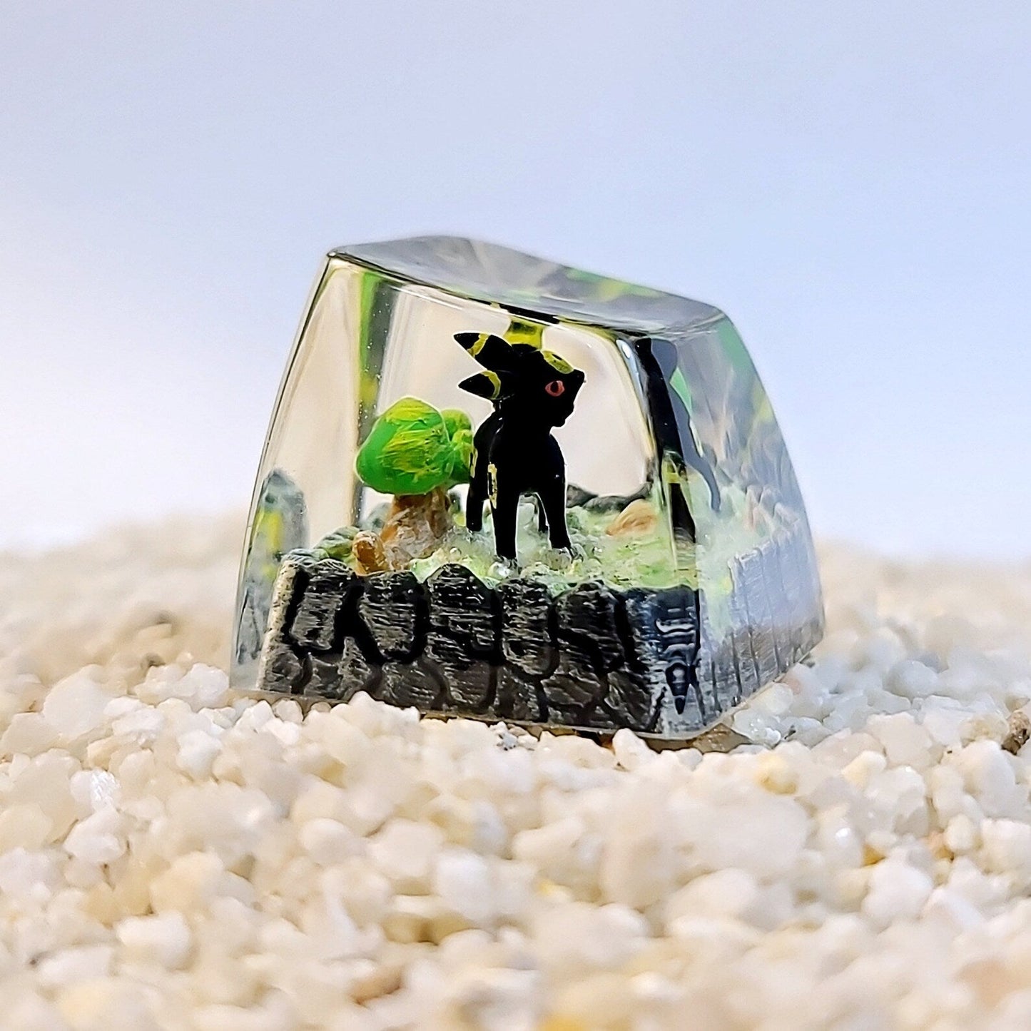 Pokemon Umbreon Artisan Keycaps