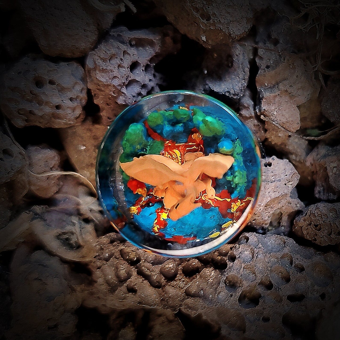 Pokemon Charizard Keyboard Knob Artisan Keycaps