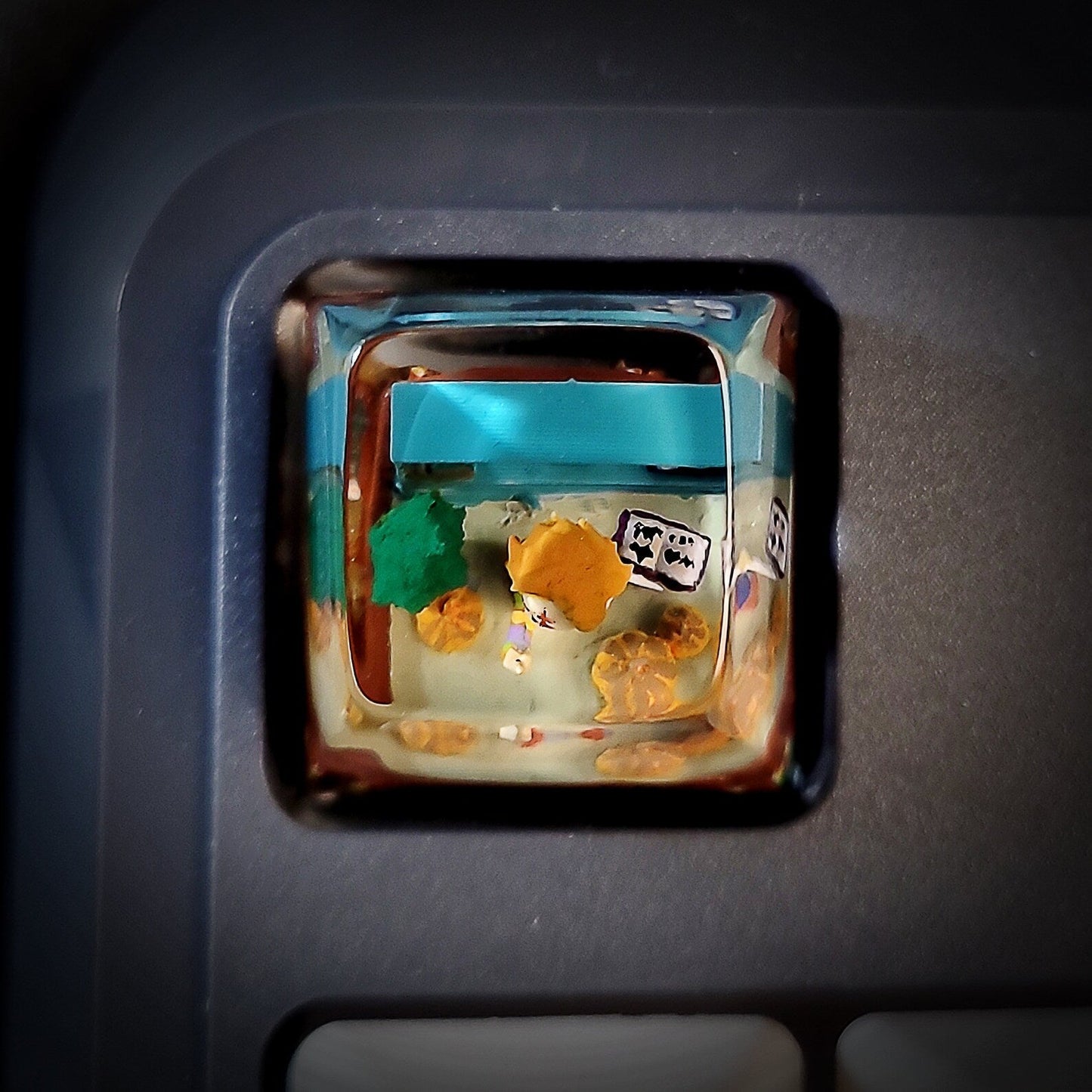 Chucky Halloween Artisan Keycaps Epoxy Resin - ArtFIGU