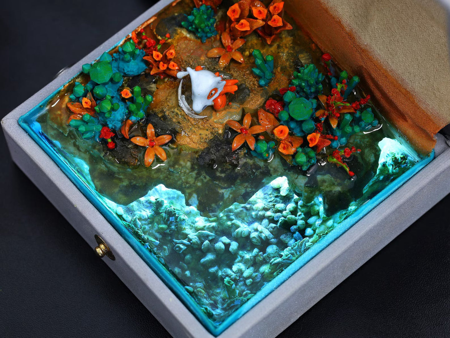 Pokemon Cubone Garagara Island Diorama Treasure Mistery Box Gift