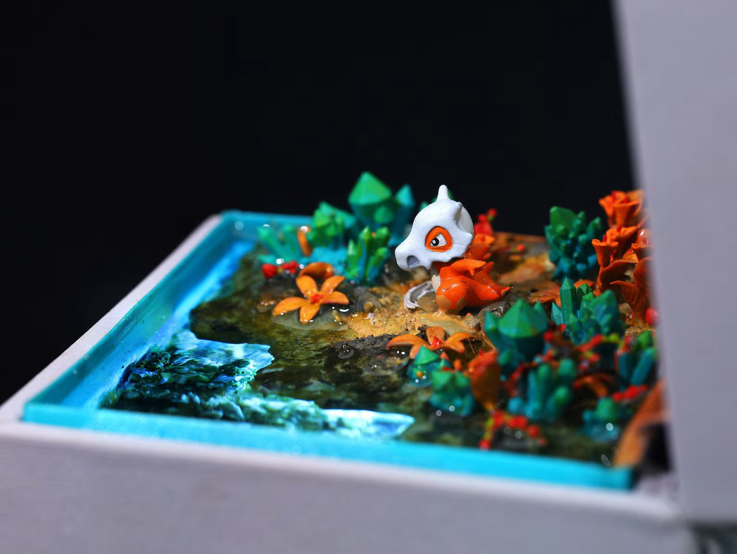 Pokemon Cubone Garagara Island Diorama Treasure Mistery Box Gift