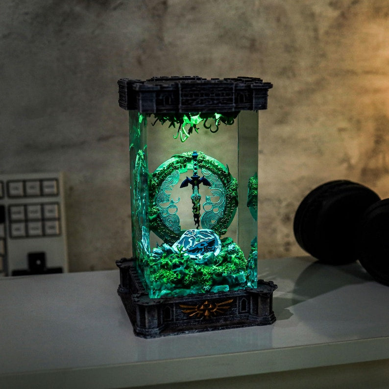 Master Sword & Shield Lamp