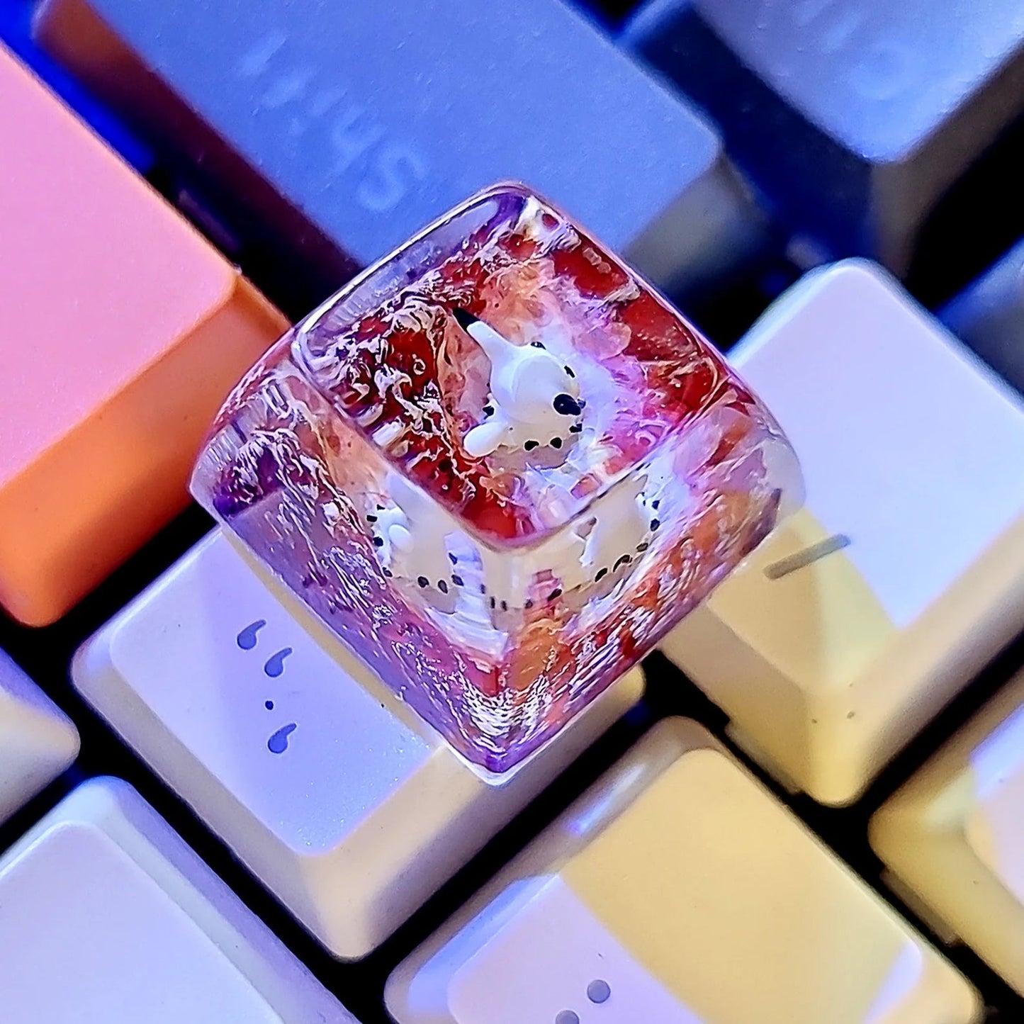 Pokemon Mimikyu Artisan Keycaps