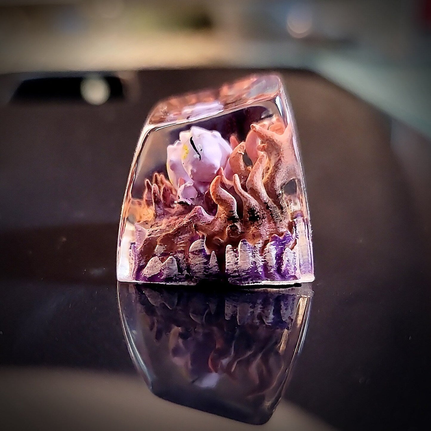 Pokemon Weezing Artisan Keycaps