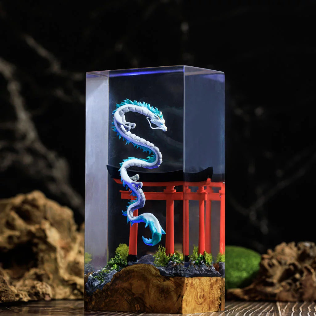 Haku Dragon Torii Gate Spirited Away Ghibli