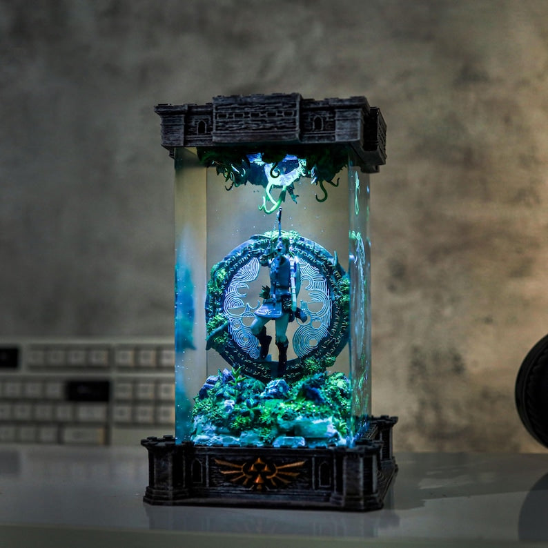 Master Sword & Shield Lamp
