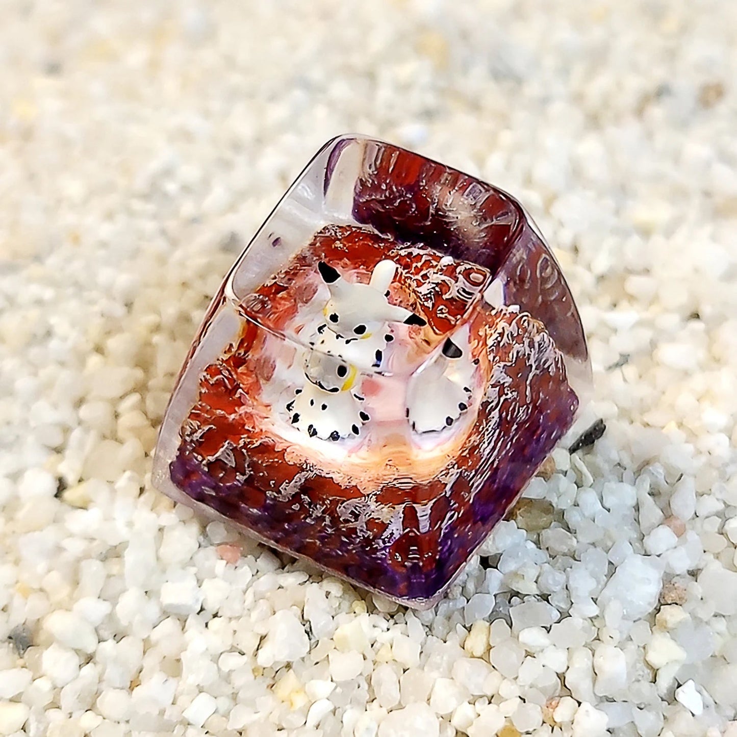 Pokemon Mimikyu Artisan Keycaps