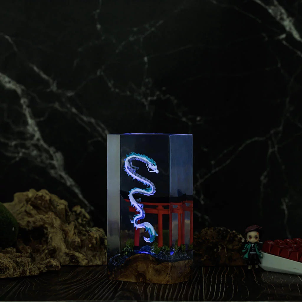 Haku Dragon Torii Gate Spirited Away Ghibli