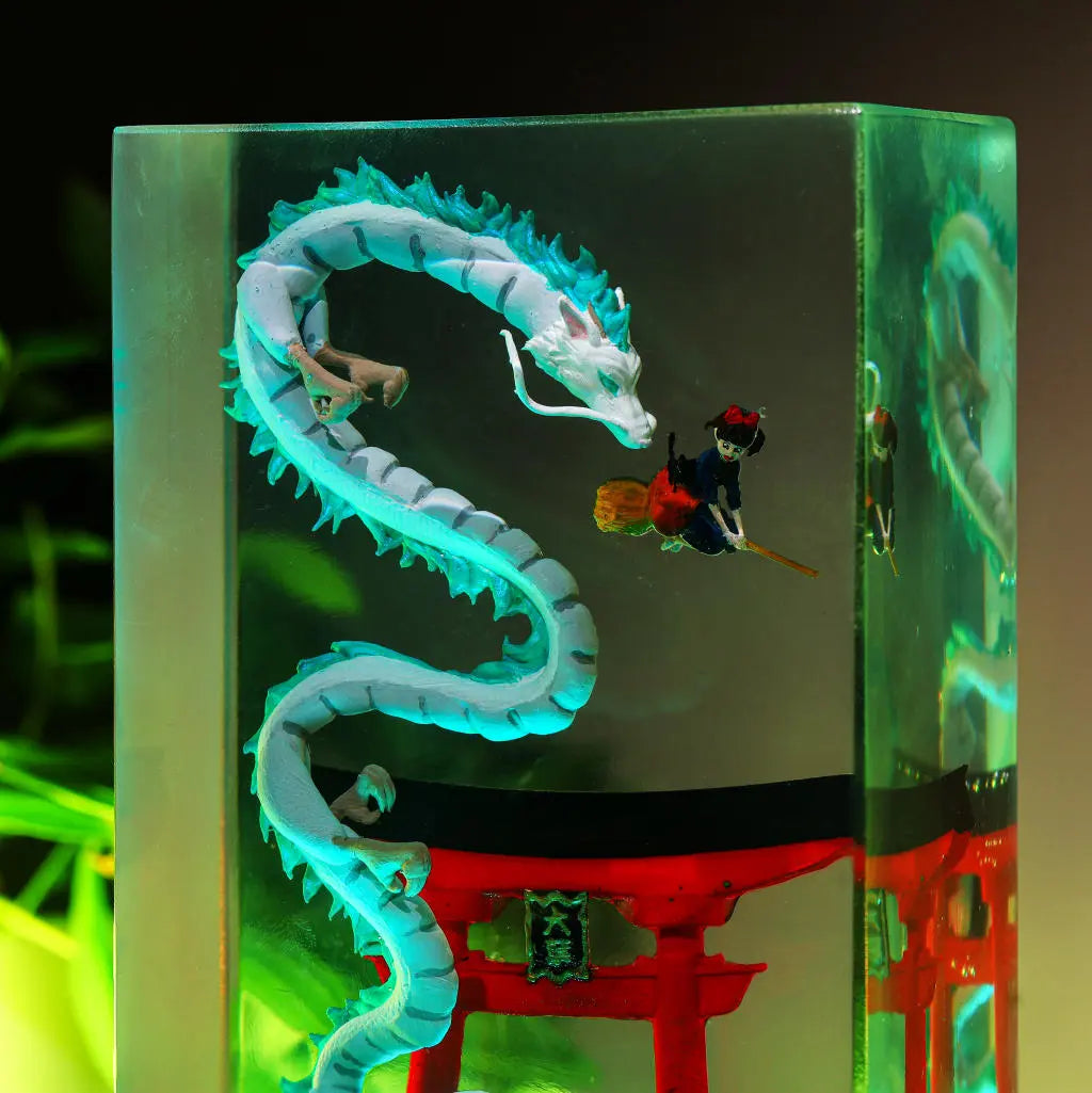 Haku and Kiki Ghibli Spirited Away