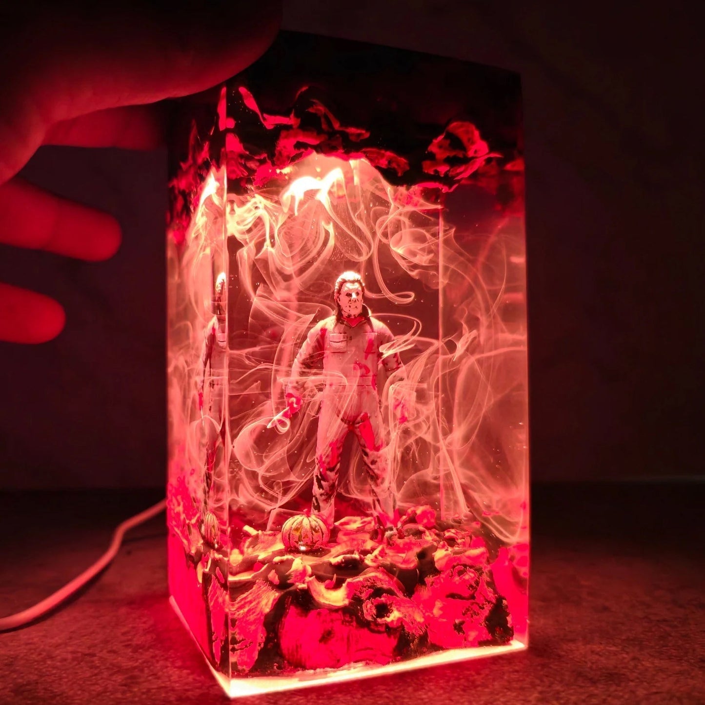 Michael Myers Halloween Epoxy Resin Lamp - ArtFIGU