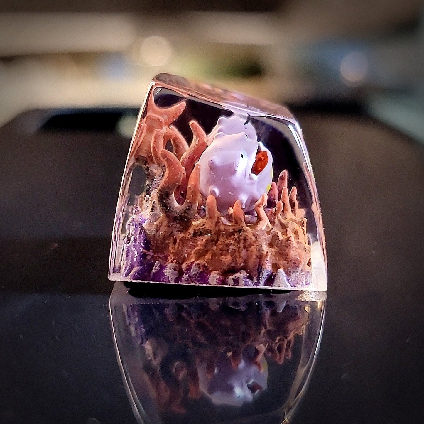 Pokemon Weezing Artisan Keycaps