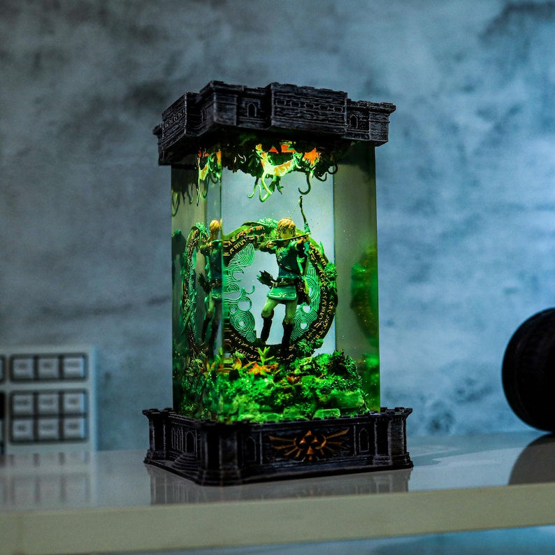 Master Sword & Shield Lamp