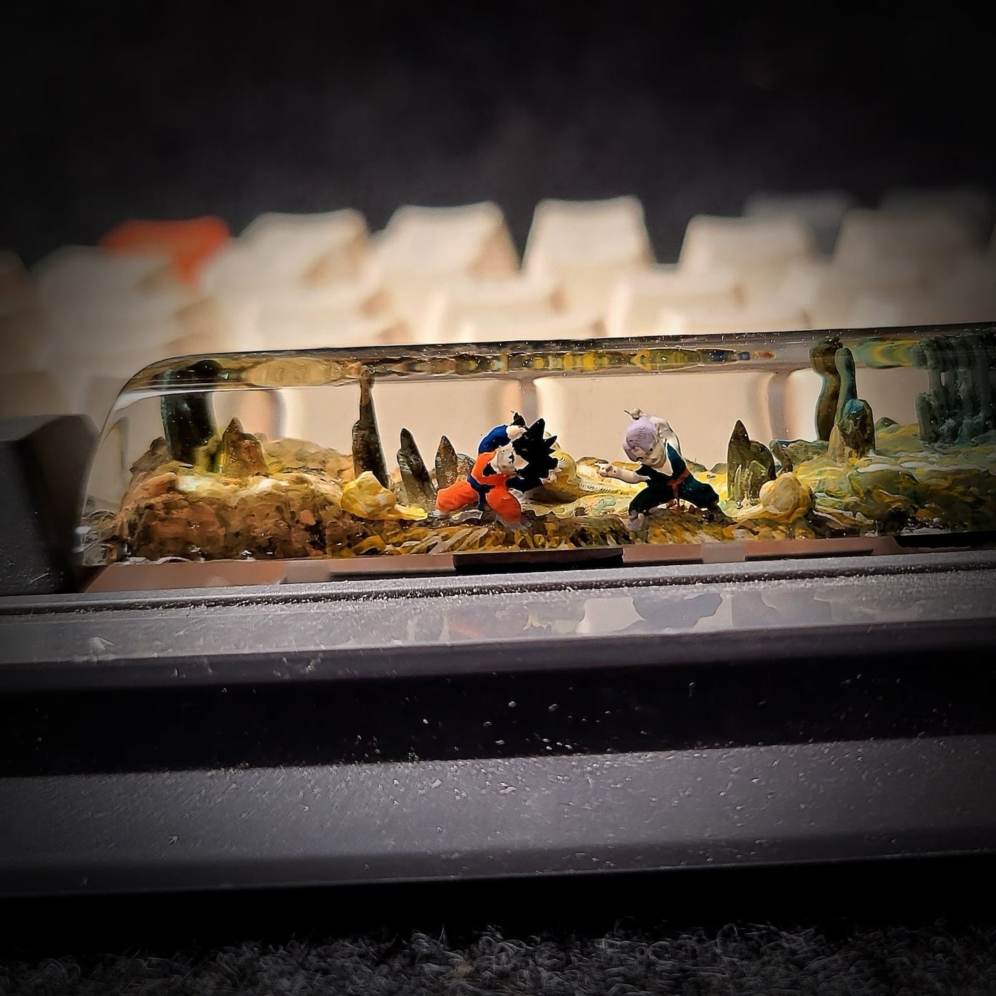 Dragon Ball Spacebar Artisan Keycaps