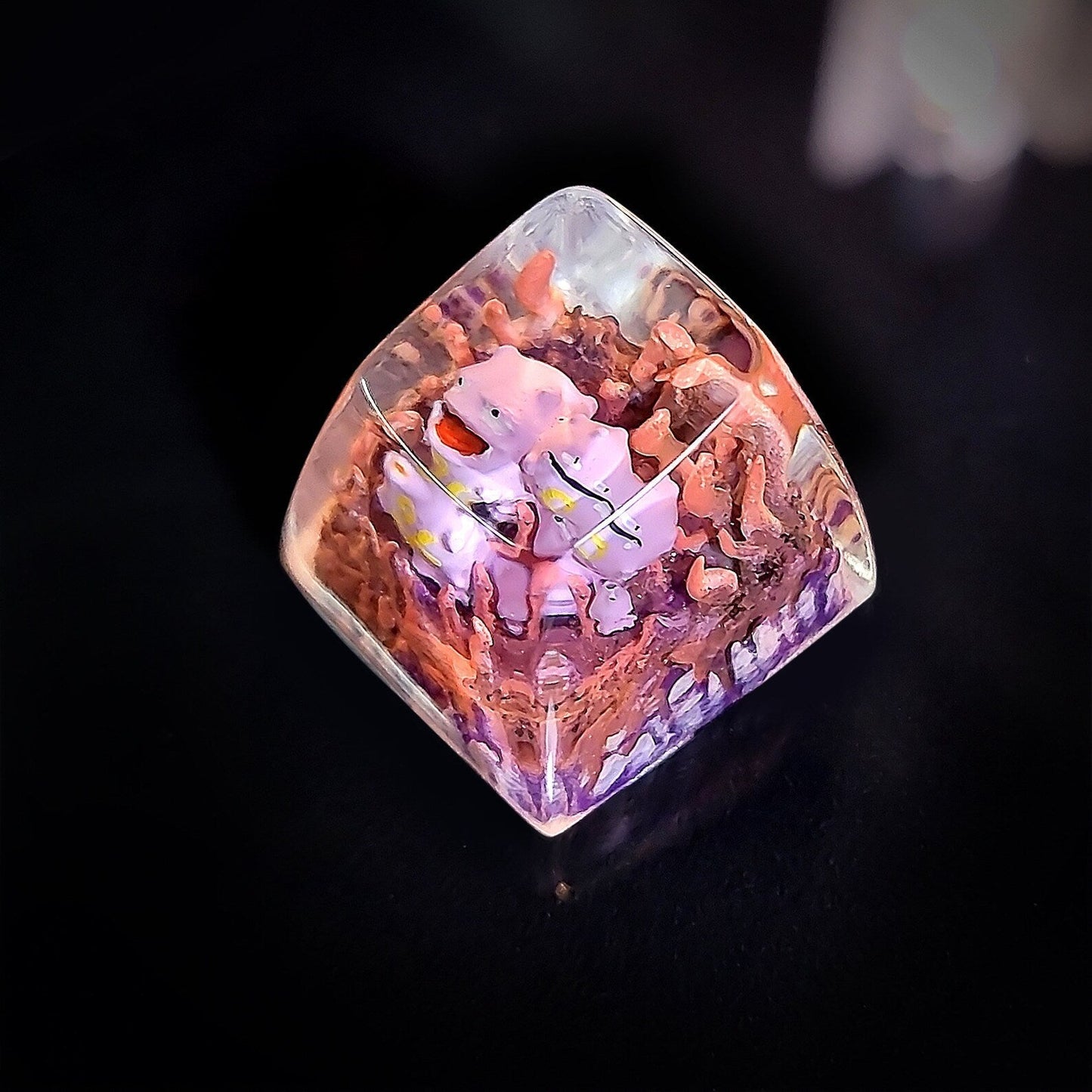 Pokemon Weezing Artisan Keycaps