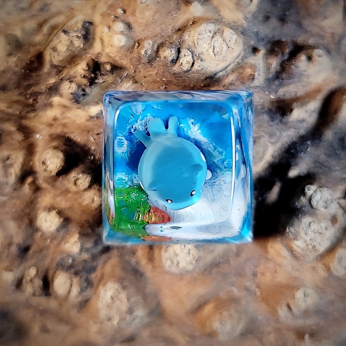 Pokemon Spheal Artisan Keycaps