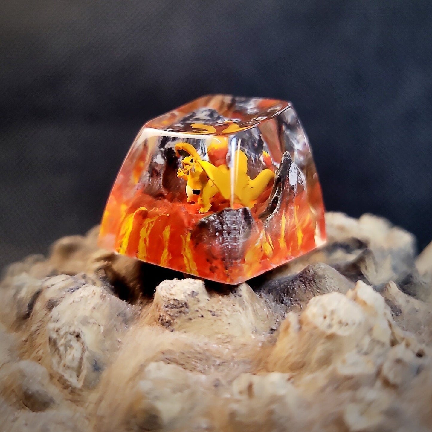 Pokemon Charizard 2.0 Artisan Keycaps
