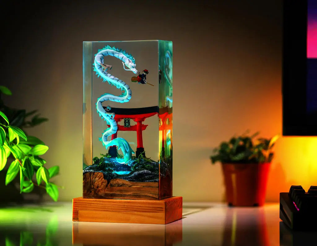 Haku and Kiki Ghibli Spirited Away