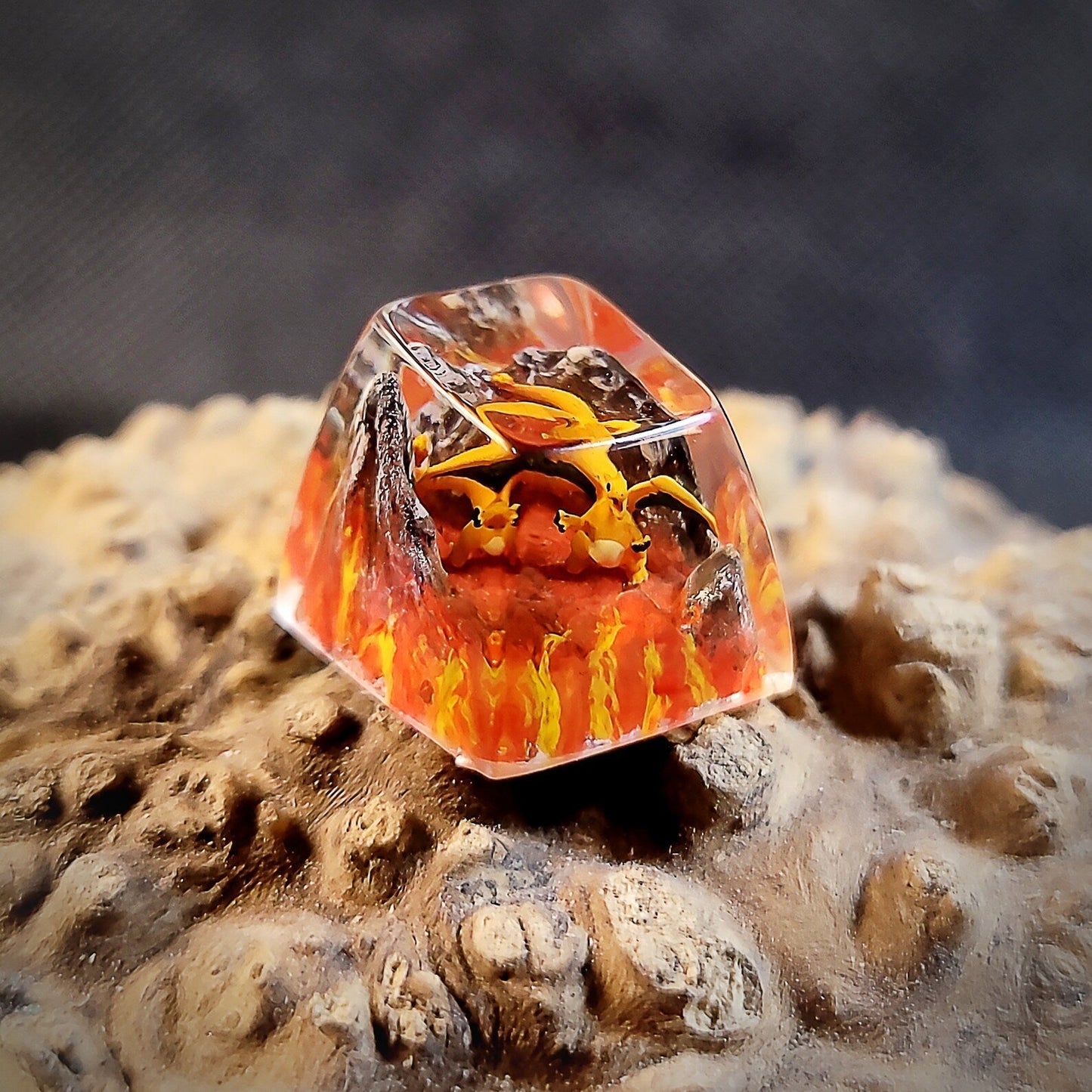 Pokemon Charizard 2.0 Artisan Keycaps