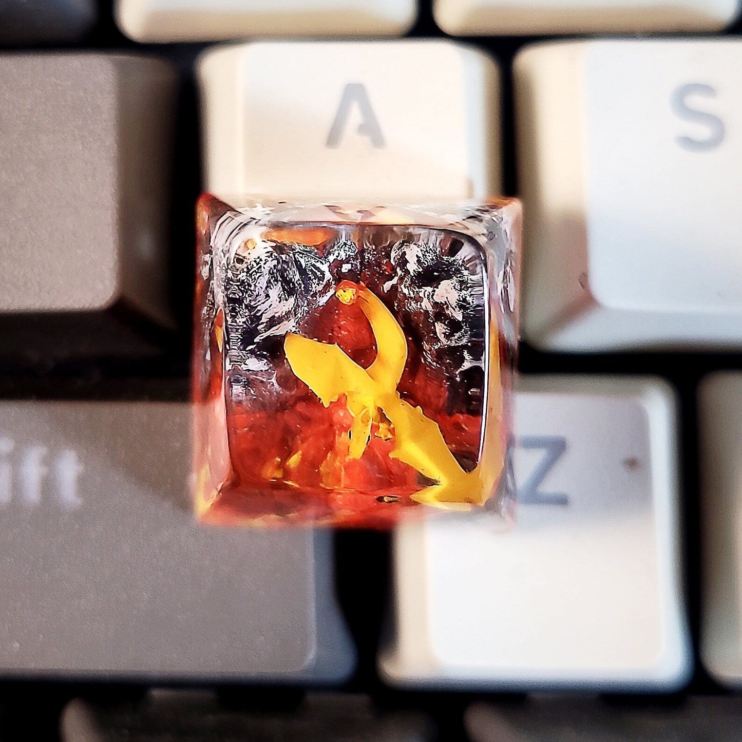 Pokemon Charizard 2.0 Artisan Keycaps