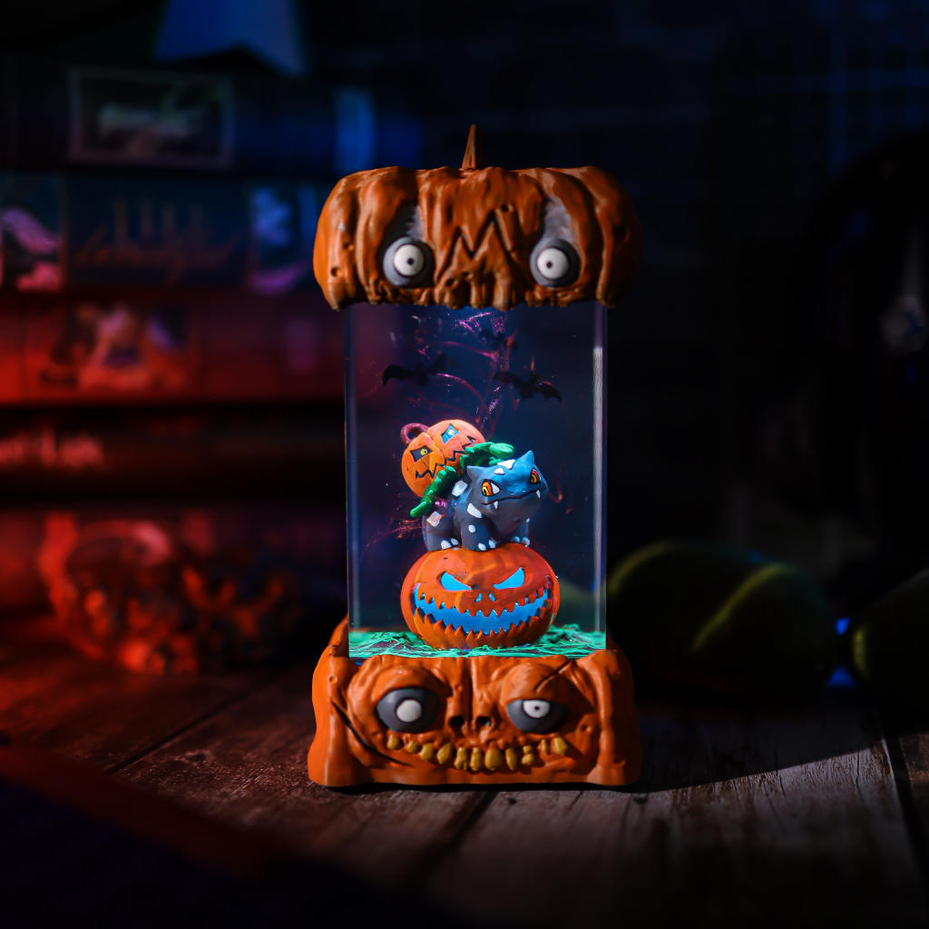 Bulbasaur Pokémon Halloween Lamp