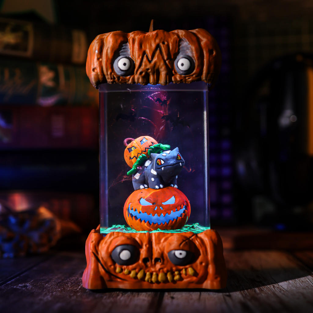 Bulbasaur Pokémon Halloween Lamp