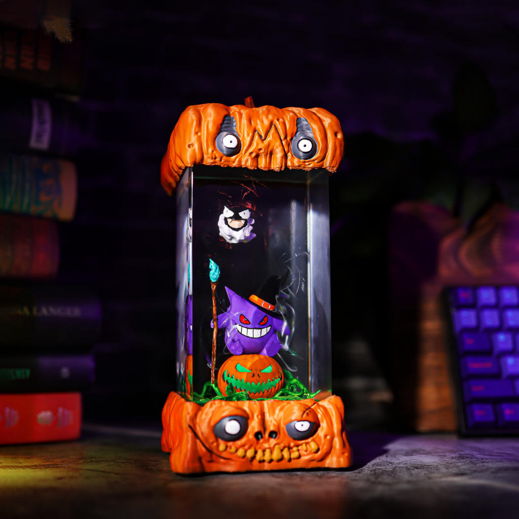 Gengar Pokémon Halloween Lamp