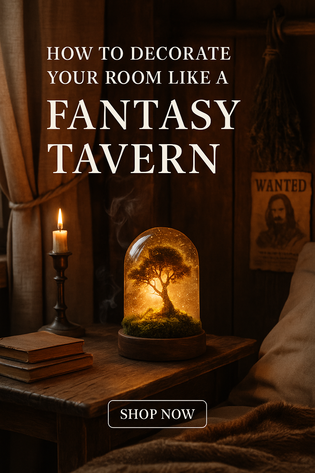 📝 How to Decorate Your Room Like a Fantasy Tavern