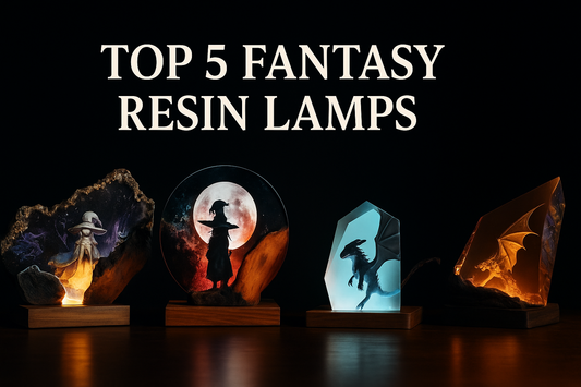 Top 5 Fantasy Resin Lamps That Feel Like Magic | ArtFIGU