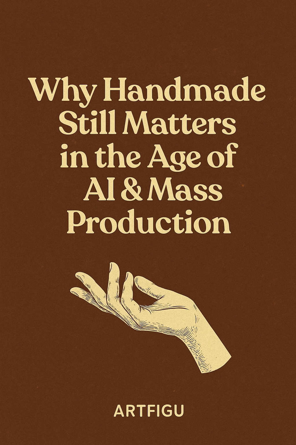 📝 Why Handmade Still Matters in the Age of AI & Mass Production
