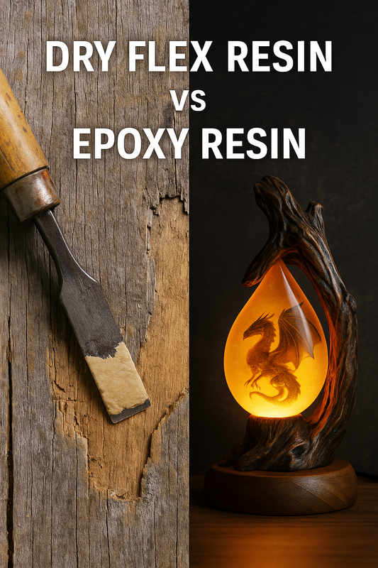 Dry Flex Resin vs Epoxy Resin: Which One Is Better for Home Decor and DIY Projects?