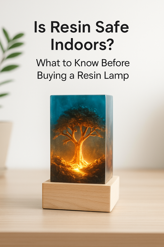 Is Resin Safe Indoors? What You Need to Know Before Buying a Resin Lamp