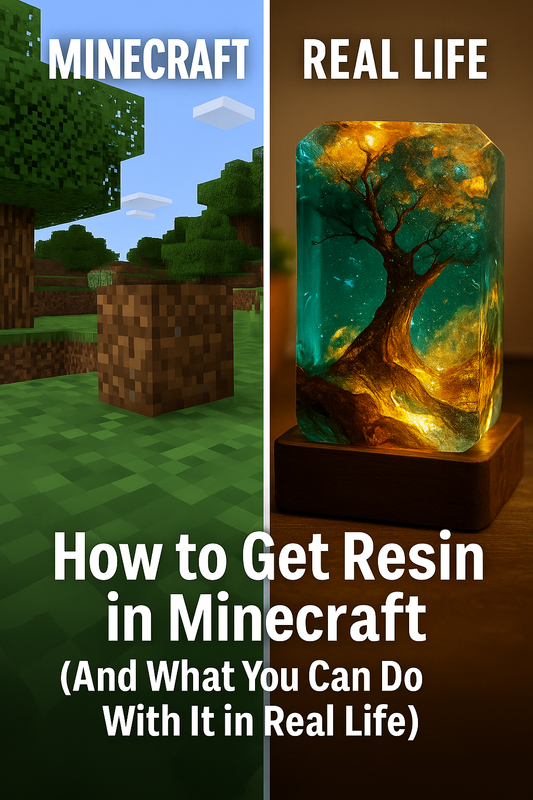 How to Get Resin in Minecraft (And What You Can Do With It in Real Life)