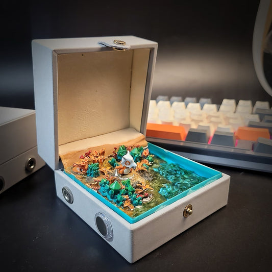 Pokemon Cubone Garagara Island Diorama Treasure Mistery Box Gift