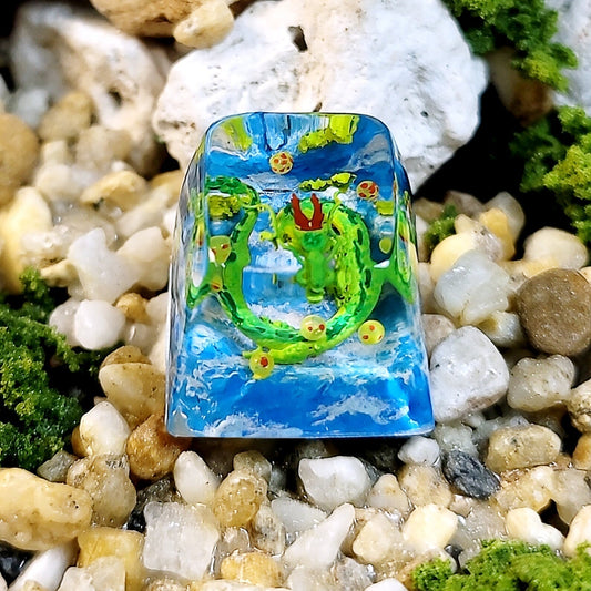 Dragon Ball Shenron Shenlong Artisan Keycaps