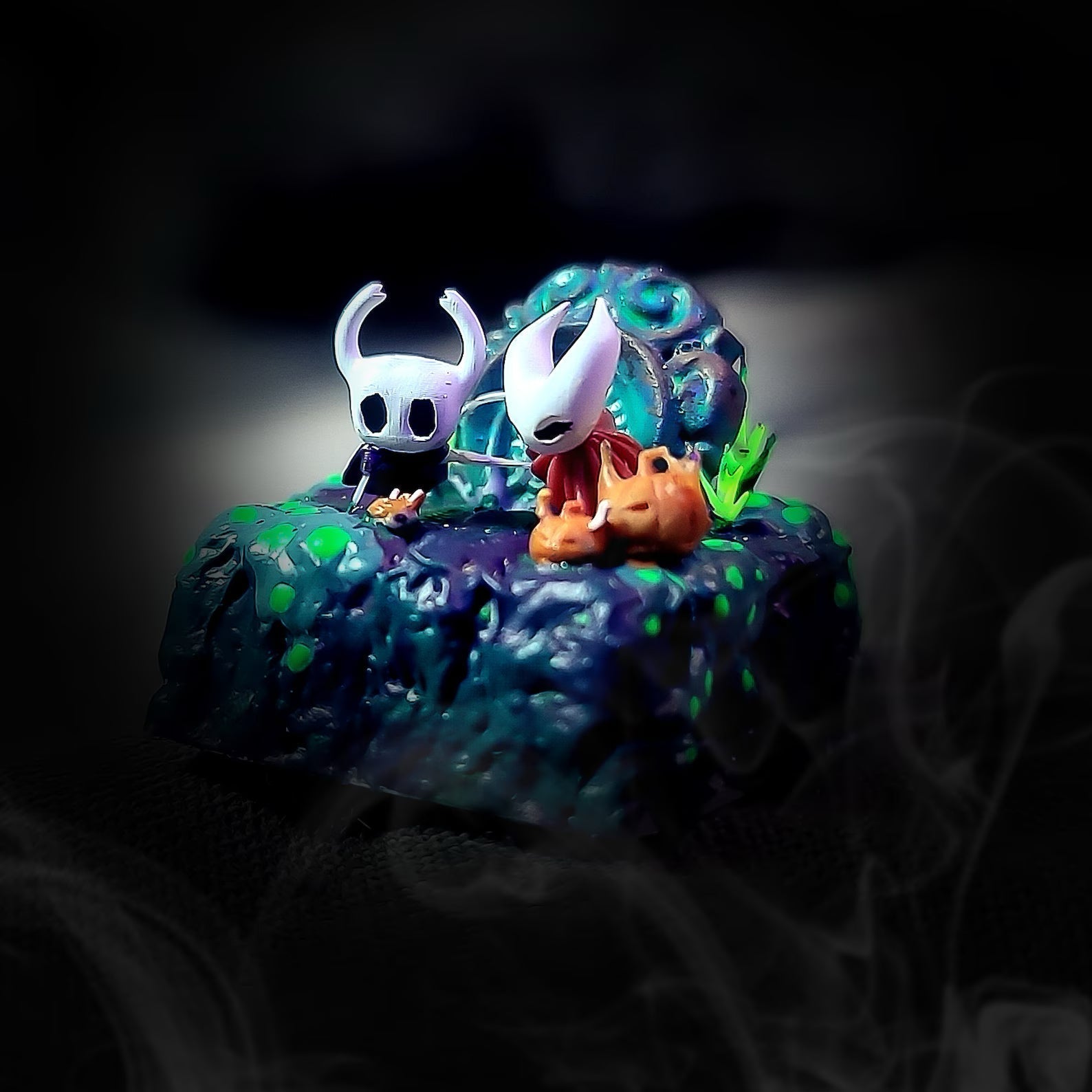 Hollow Knight Hornet Halloween Artisan Keycaps Epoxy Resin - ArtFIGU