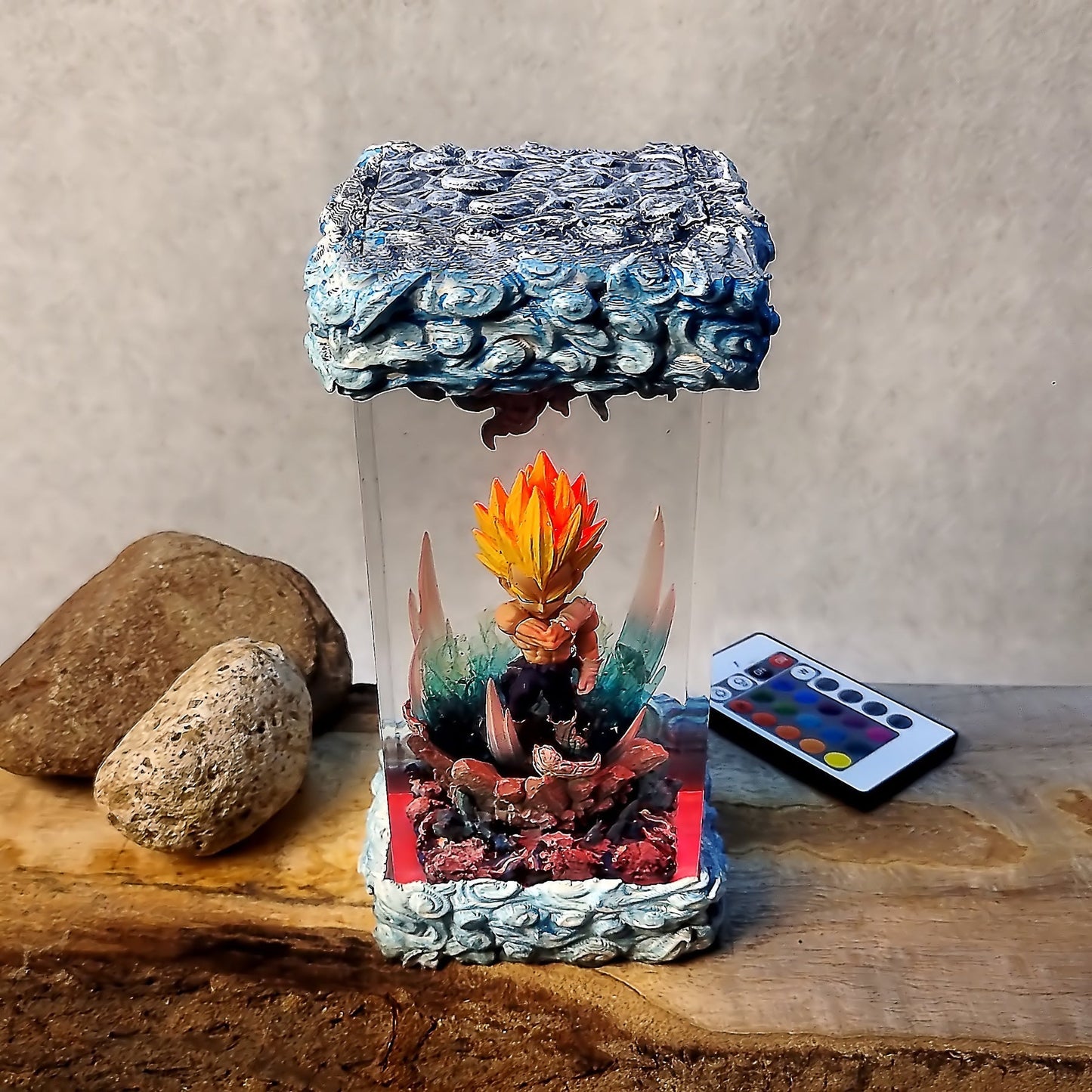 Dragon Ball Vegeta Chibi Diorama Wireless Lights