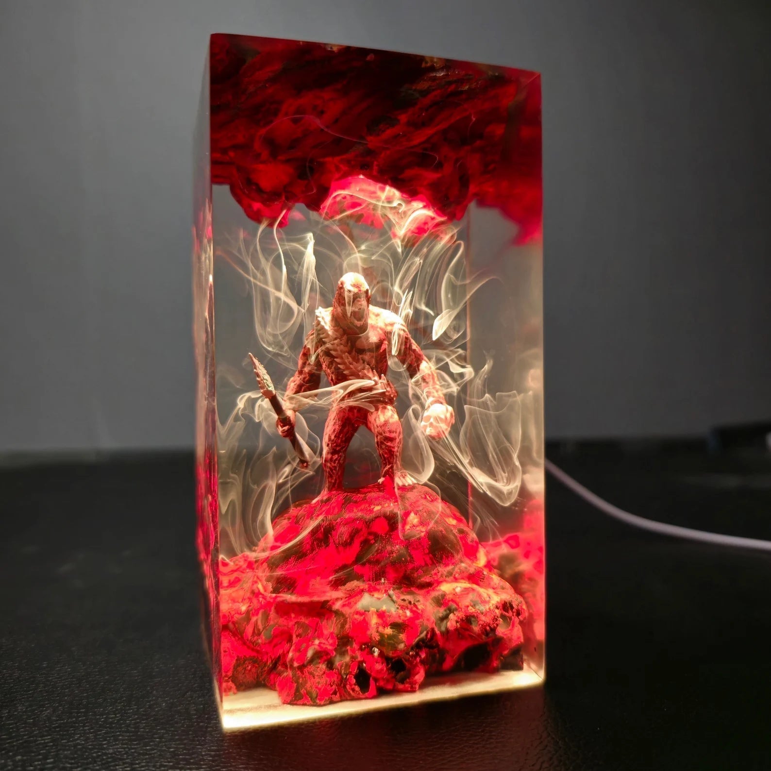 Godzilla X Kong Skar King Epoxy Resin Lamp - ArtFIGU