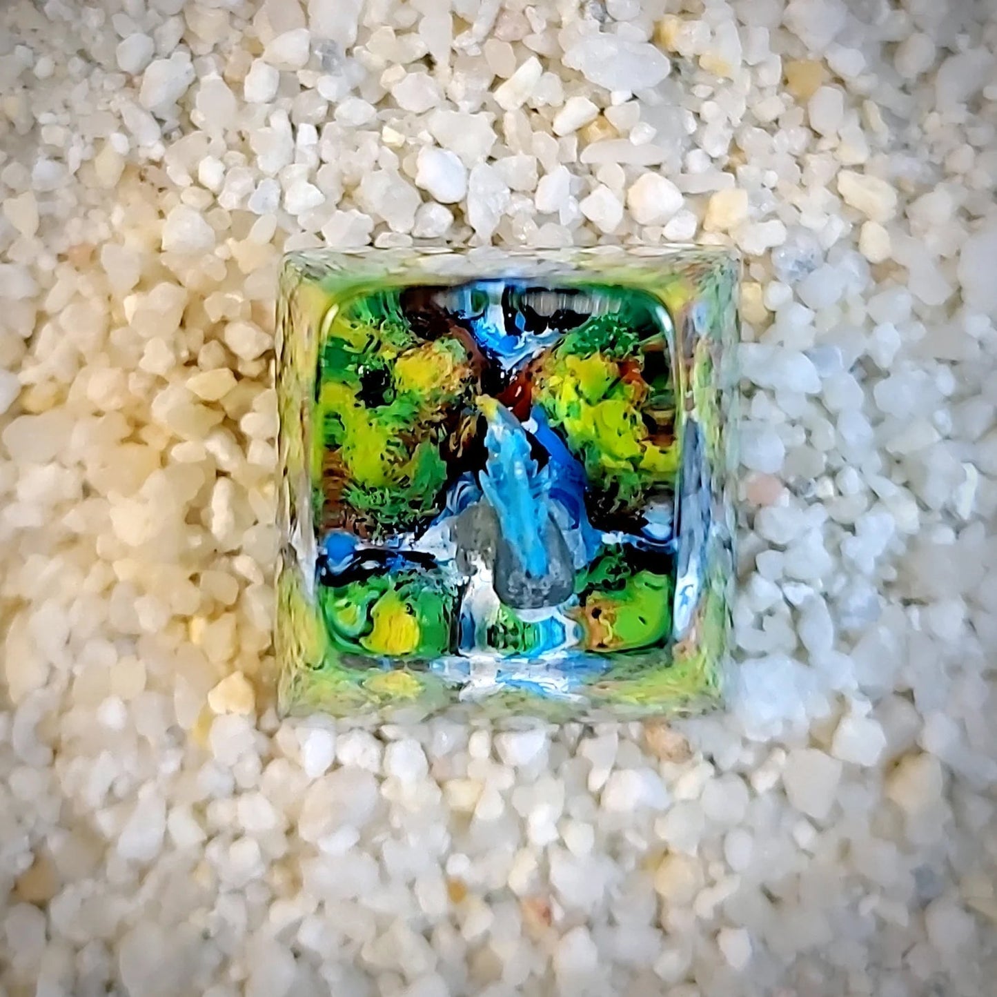 Godzilla Chibi Skull Island Artisan Keycaps Epoxy Resin - ArtFIGU