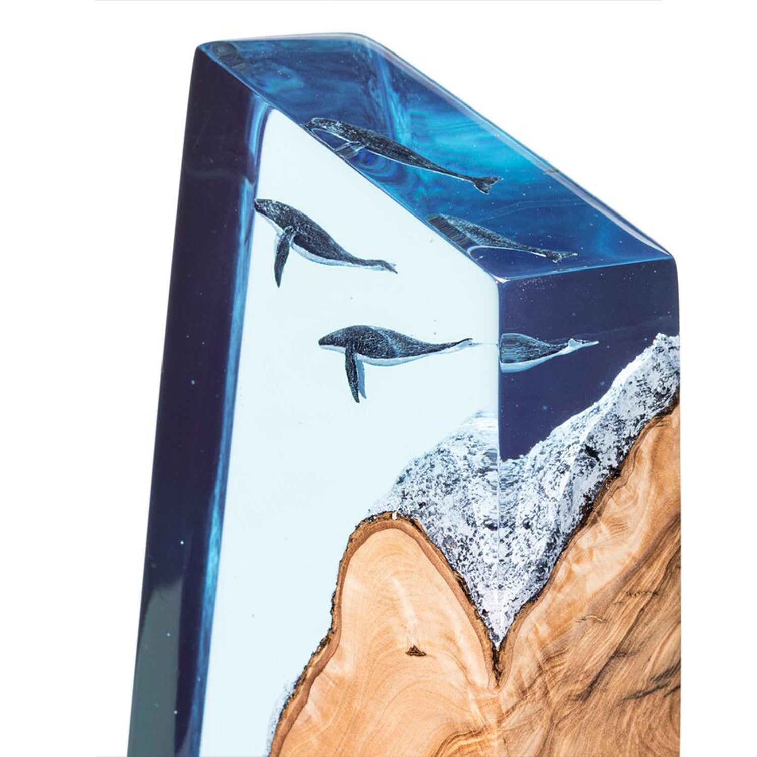 Humpback Whales - High Quality Epoxy Resin Lamp - ArtFIGU