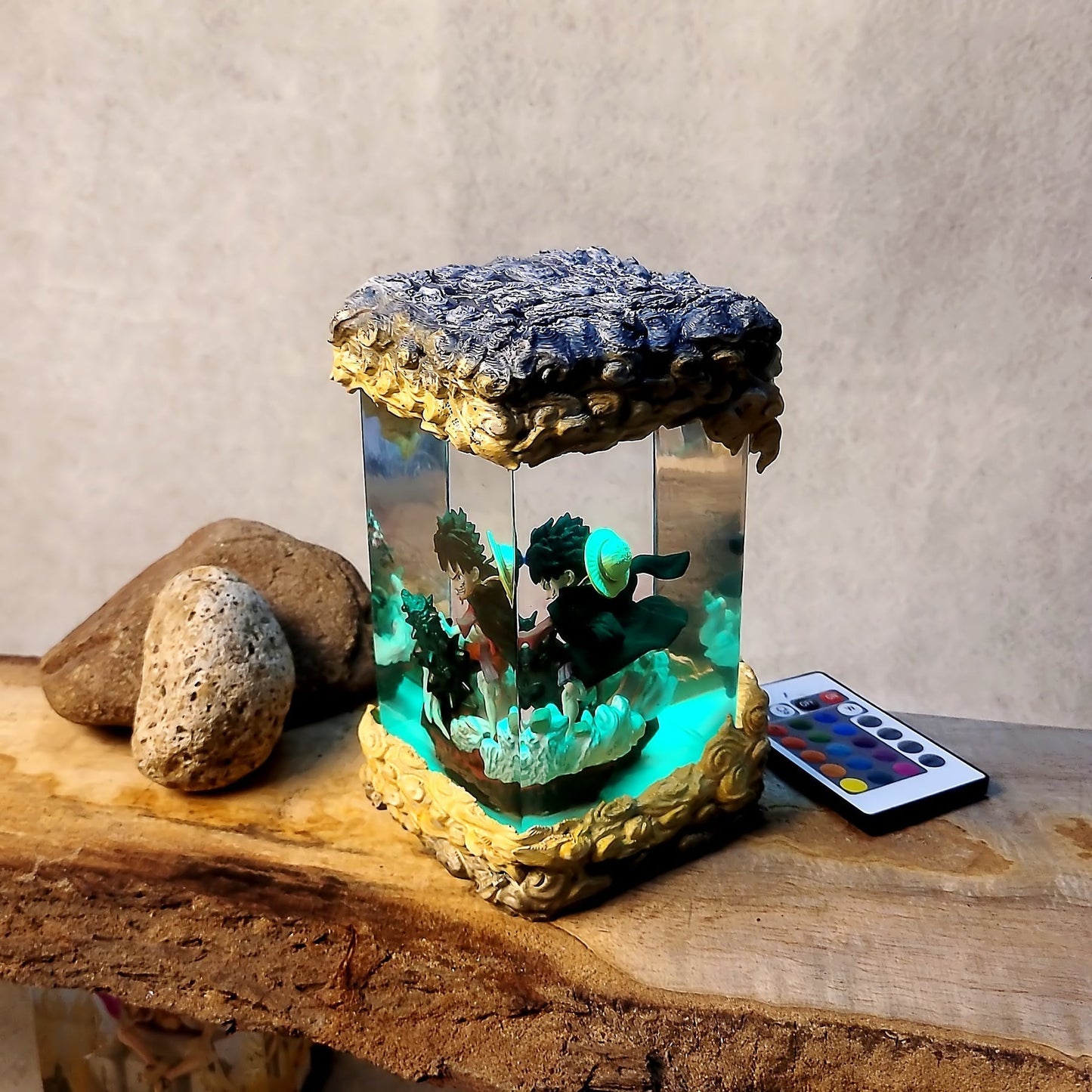 Luffy Gear 1 Chibi One Piece Diorama Wireless Lights