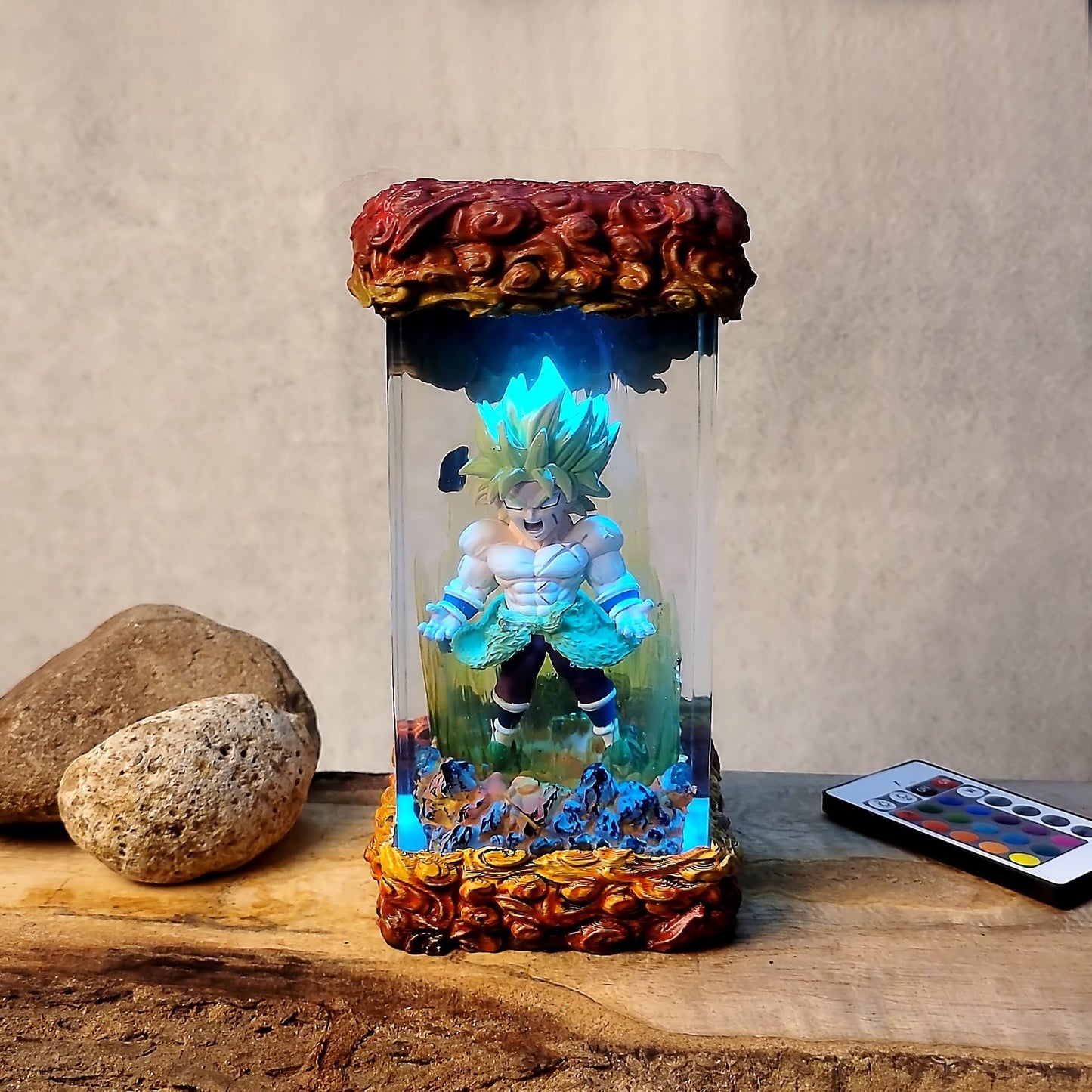 Dragon Ball Broly Chibi Diorama Wireless Lights