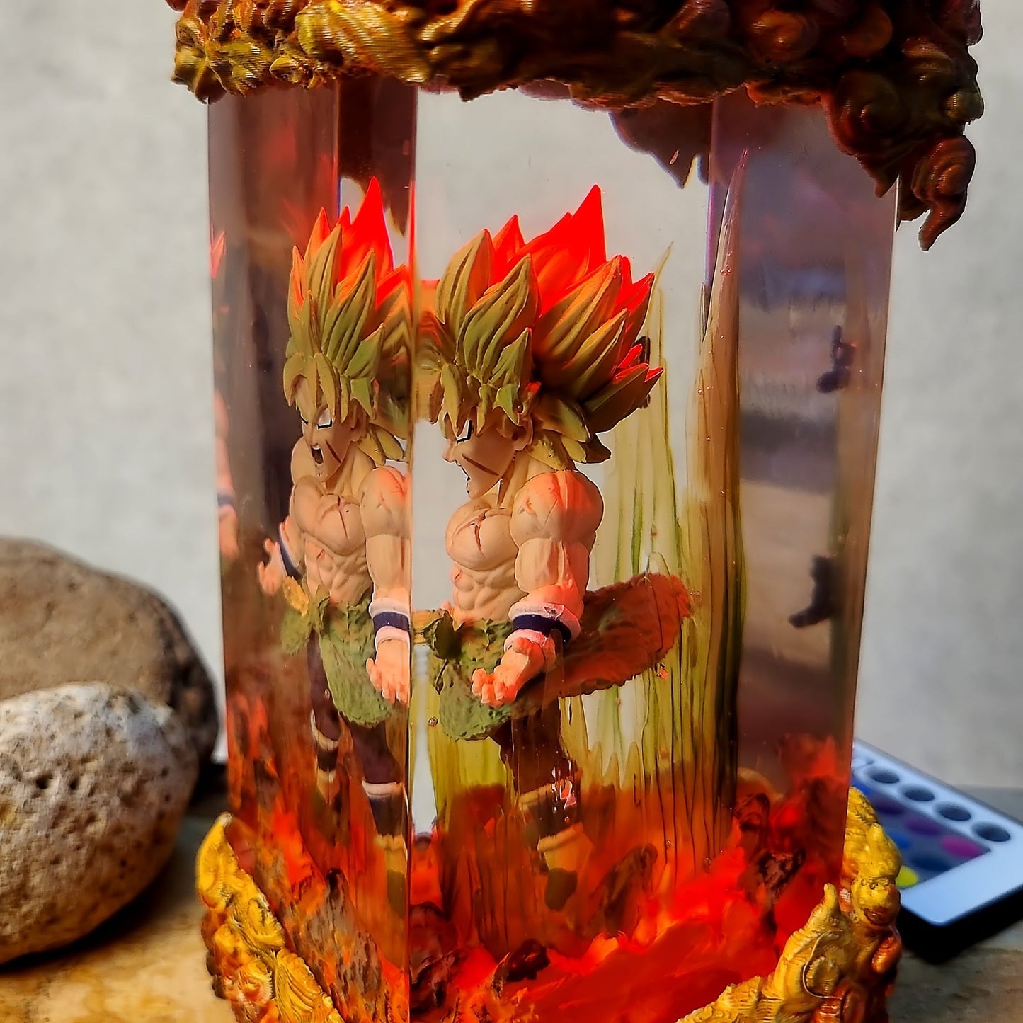 Dragon Ball Broly Chibi Diorama Wireless Lights